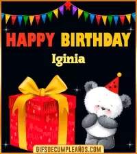 GIF Happy Birthday Iginia